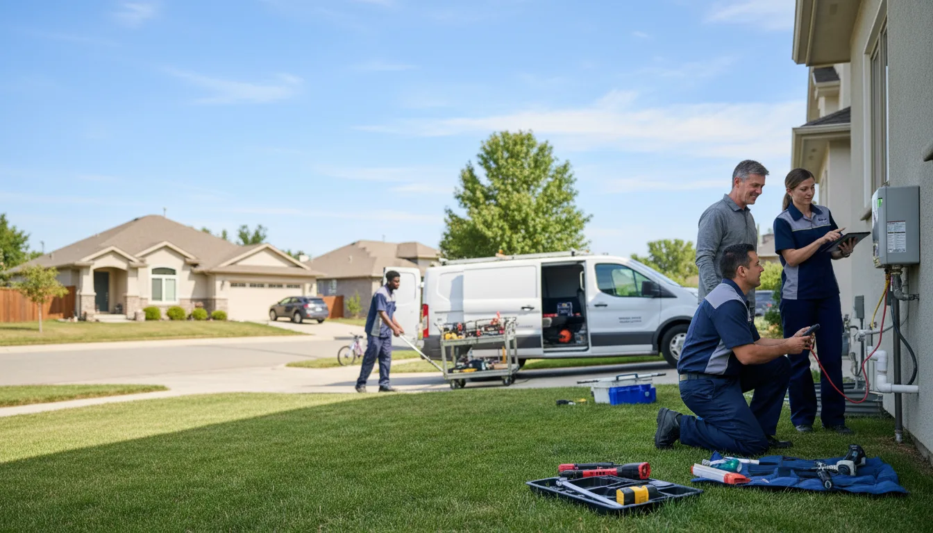 Tankless water heater service in Oliver, PA
